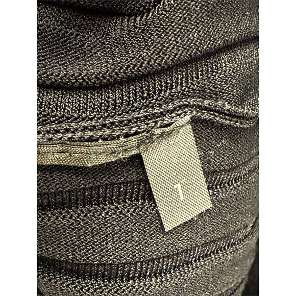 NUBU Studio Hungarian Black Ribbed Knit Top - Picture 8 of 10